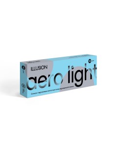 Контактные линзы AERO Lights 10 линз 7 00 8 7 Illusion