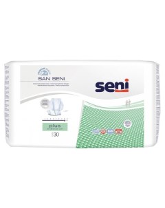 Анатомические подгузники для взрослых 30 шт San Plus Seni
