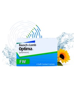 Контактные линзы Bausch Lomb FW квартальные 9 00 8 4 4 шт Optima