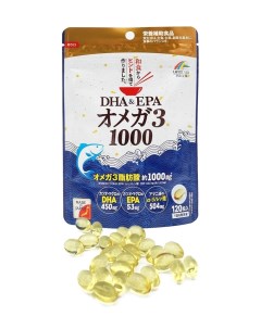 Омега 3 Riken DHA EPA Omega 3 1000 капсулы 545 мг 120 шт Unimat