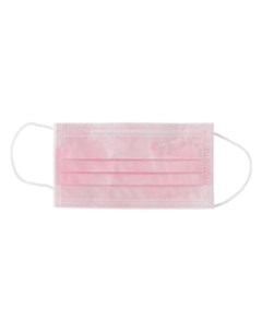 Маска медицинская Monoart Protection 3 розовый 50 шт упак Euronda