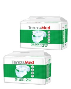 Комплект Подгузники для взрослых Extra Medium 2 28 шт 2 упак Terezamed