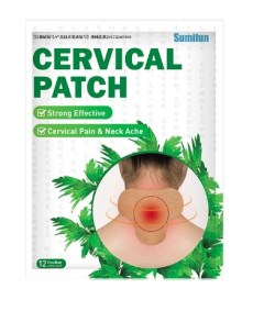 Пластырь обезболивающий Cervical Patch для шеи с экстрактом полыни 2 шт Daprivet