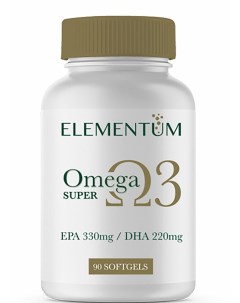 Omega 3 Омега 3 EPA DHA 330 220 капсулы 90 шт Elementum