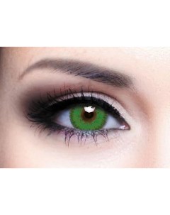 Линзы контактные Colors New 2 линзы 1 50 R 8 6 Green Зеленый Офтальмикс