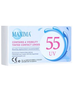 Контактные линзы 55 UV Aspheric 6 линз R 8 9 9 00 Maxima