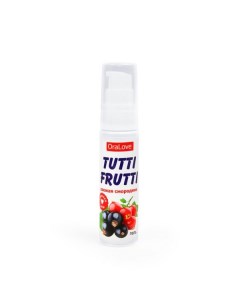 Гель лубрикант OraLove Tutti Frutti на водной основе свежая смородина 30 г Биоритм