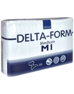 Подгузники для взрослых M1 25 шт Delta Form Abena