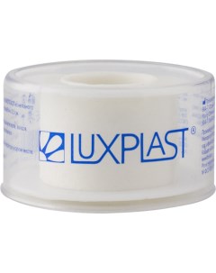 Пластырь фиксирующий на нетканой основе белый 5 м х 2 5 см Luxplast