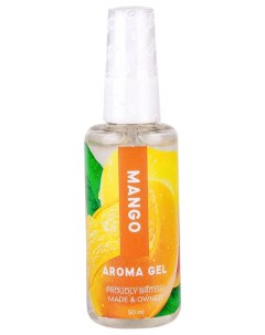 Гель лубрикант Aroma на водной основе манго 50 мл Egzo
