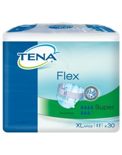 Подгузники для взрослых с поясом XL 30 шт Tena Flex Plus Essity