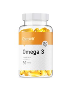 Жирные кислоты Омега 3 Omega 3 1000 мг 30 капсул Ostrovit