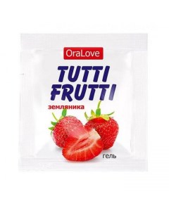 Оральный гель Tutti Frutti со вкусом земляники 5 шт по 4 г Биоритм