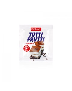 Оральный гель Tutti Frutti со вкусом тирамису 5 шт по 4 г Биоритм
