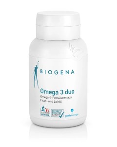 Комплекс Омега 3 Omega 3 duo капсулы 60 шт Biogena
