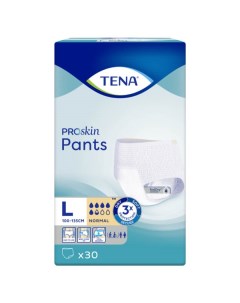 Подгузники для взрослых ProSkin Pants Normal L 30 шт Tena