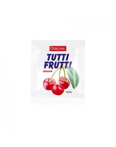 Оральный гель Tutti Frutti со вкусом сочной вишни 5 шт по 4 г Биоритм