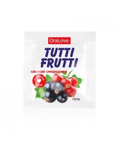 Оральный гель Tutti Frutti со вкусом смородины 5 шт по 4 г Биоритм