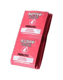 Увлажняющий интимный гель Active Glide Prebiotic 5 шт Биоритм