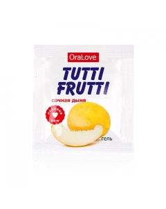 Оральный гель Tutti Frutti сочная дыня 5 шт по 4 г Биоритм