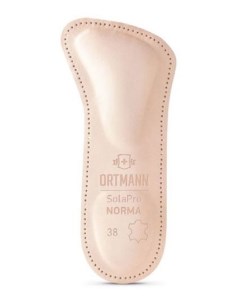 Ортопедические полустельки для модельной обуви SolaPro NORMA стандарт р 36 Ortmann