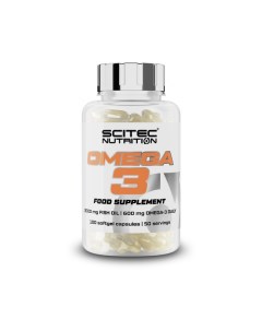 Рыбий жир омега 3 Omega 3 таблетки 100 шт Scitec nutrition