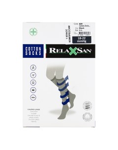 Гольфы мужские Cotton Socks 18 22MMHG черные р 4 Relaxsan