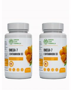 Омега 7 c витамином D3 для похудения капсулы 30 шт 2 уп Green leaf formula