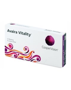 Контактные линзы Vitality 6 линз 9 0 Avaira