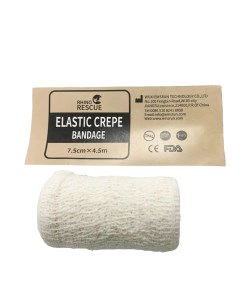 Эластичный бинт бандаж Elastic Crepe Bandage 4 5 м х 7 5 см Rhino rescue