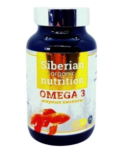 Рыбий жир Omega 3 S O N капсулы 60 шт Siberian organic nutritition