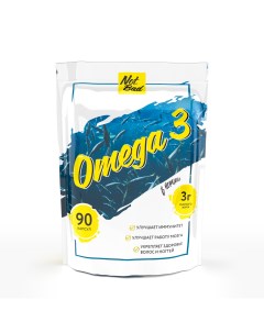 Омега 3 рыбный жир Omega 3 капсулы 90 шт Notbad