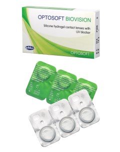Контактные линзы Biovision 6 линз 5 75 R 8 6 Optosoft