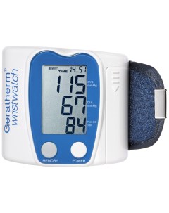 Тонометр Wristwatch KP 6130 автоматический на запястье синий Geratherm