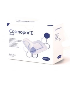Повязка E послеоперационная стерильная самоклеящаяся 7 2 х 5 см 10 шт Cosmopor