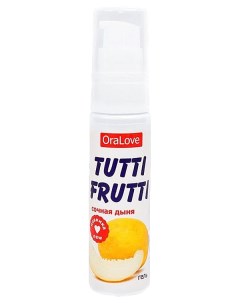 Гель смазка Tutti frutti со вкусом сочной дыни 30 гр Биоритм