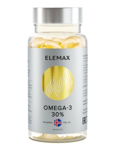 ELEMAX Омега 3 жирные кислоты капсулы 30 790 мг 90 шт Сибфармконтракт