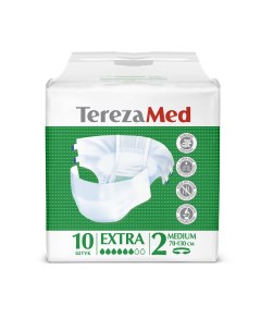 Подгузники для взрослых TerezaMed Extra Medium 2 10 шт Олтекс
