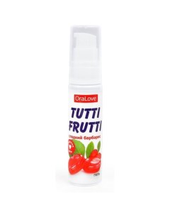 Гель лубрикант OraLove Tutti Frutti на водной основе сладкий барбарис 30 г Биоритм