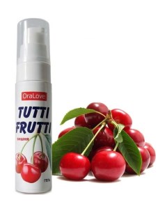 Гель лубрикант OraLove Tutti Frutti на водной основе вишня 30 г Биоритм