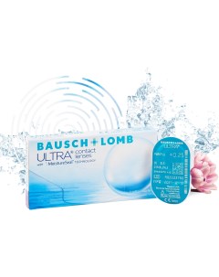 Контактные линзы Bausch Lomb ежемесячные 3 75 8 5 3 шт Ultra
