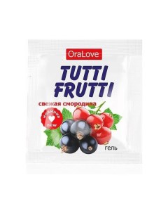 Гель лубрикант OraLove Tutti Frutti на водной основе смородина 30 г Биоритм