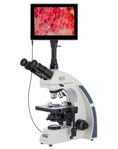 Микроскоп цифровой MED D40T LCD тринокулярный Levenhuk