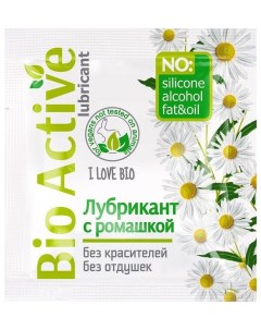 Гель лубрикант Bio Active на водной основе 3 г Биоритм