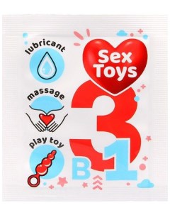 Гель лубрикант Sex Toys на водной основе 4 г Биоритм