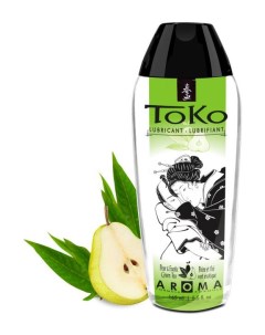 Гель лубрикант Toko Pear Exotic Green Tea на водной основе груша зеленый чай 165 мл Shunga