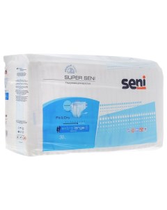 Подгузники для взрослых XL 30 шт Super Seni