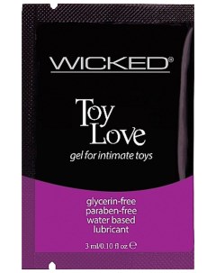 Гель лубрикант Toy Love на водной основе 3 мл Wicked