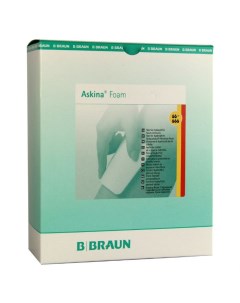 Губчатая полиуретановая повязка 20х20 см Askina Foam B.braun