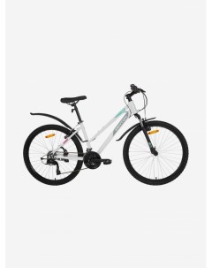 Комплект велосипед горный женский Aura 1 0 26 с аксессуарами Белый Denton
